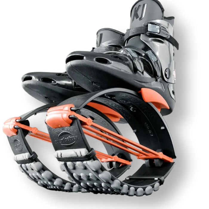 Jumping Shoes, Jump Boots, Kangoo Jumps, Black Orange, KJ XR3 - Bild 1