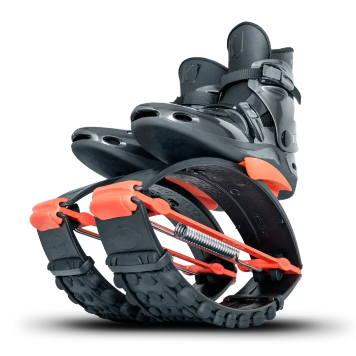 Jumping Shoes, Jump Boots, Kangoo Jumps, Black Orange, KJ PRO7 - Bild 1